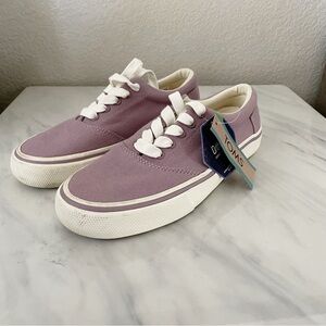 Toms Lace Up Ortholite Sneakers Purple Size 6 New
